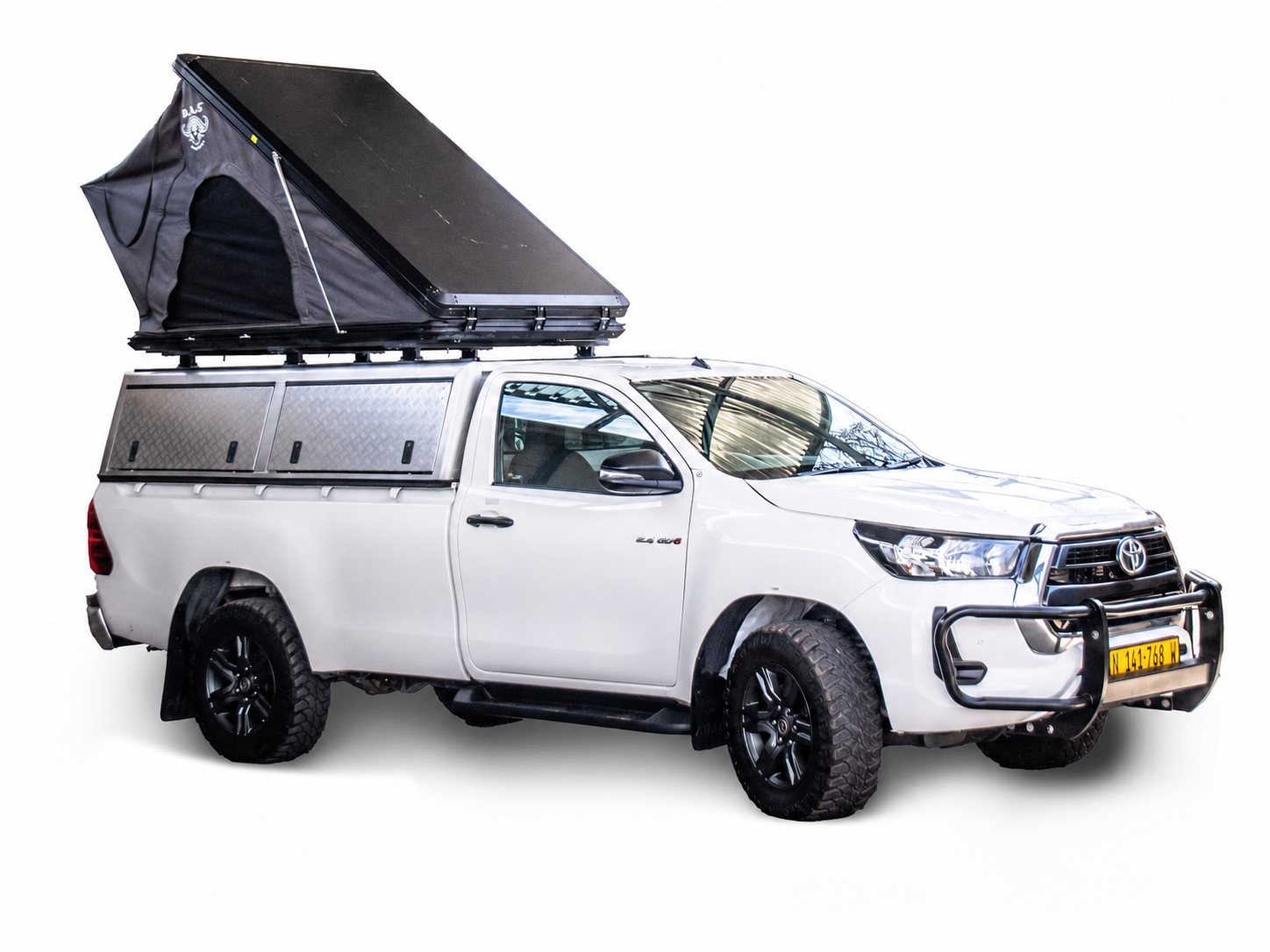 Toyota Hilux Single Cab 2.4 z kempingiem (1-2 osoby)