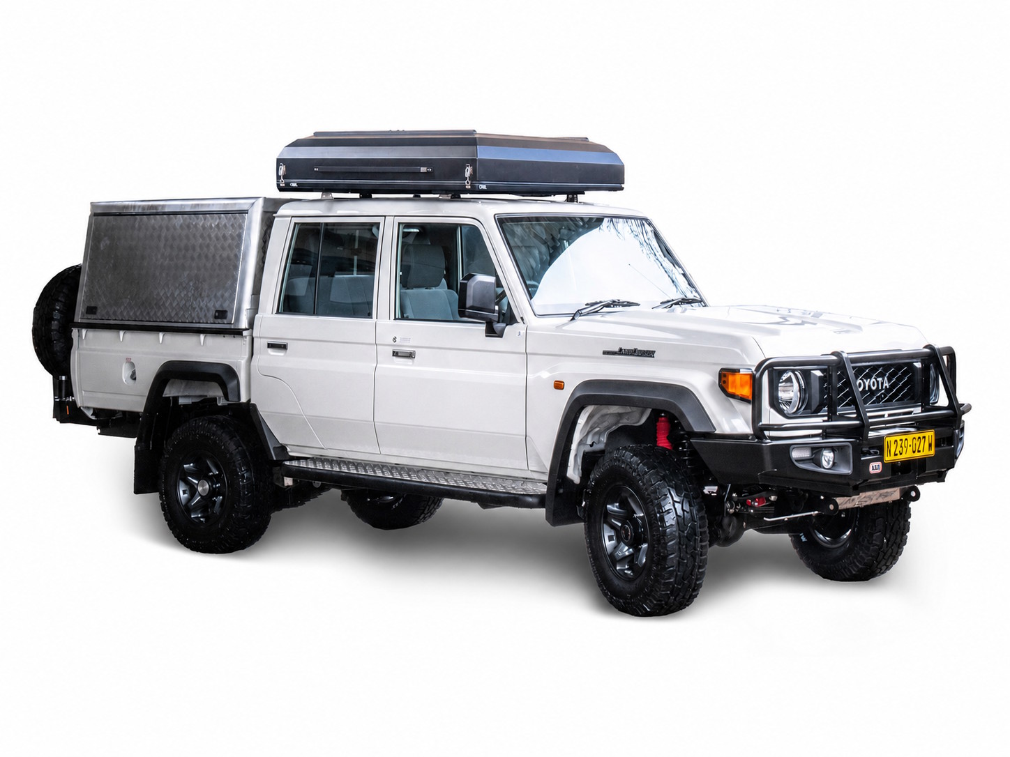 Toyota Land Cruiser Double Cab 2.8 z kempingiem (1-2 osoby)